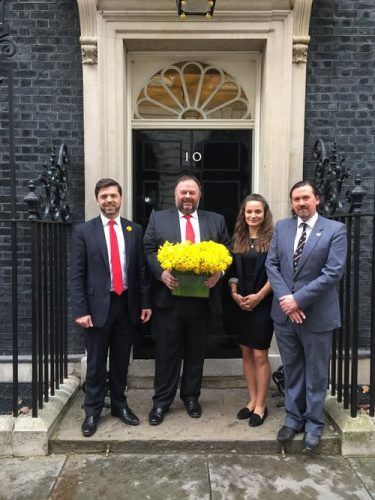 Downing Street, St. Davids Day 2017