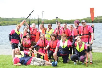 Team at the Dragon Boat Race 2015