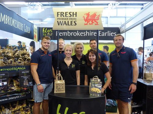 Scarlets on the Royal Welsh stand 2016