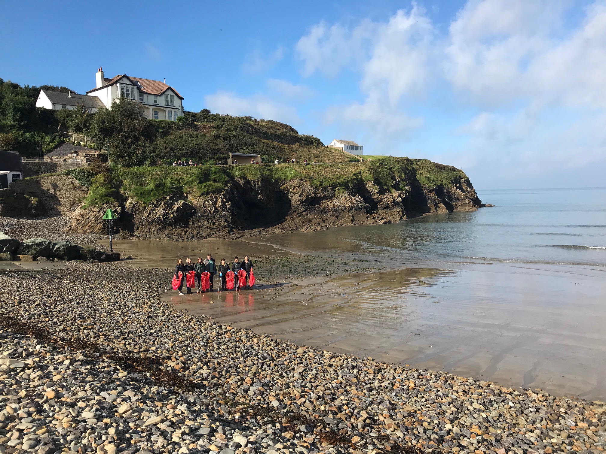 All Wales Beach Clean Puffin Produce
